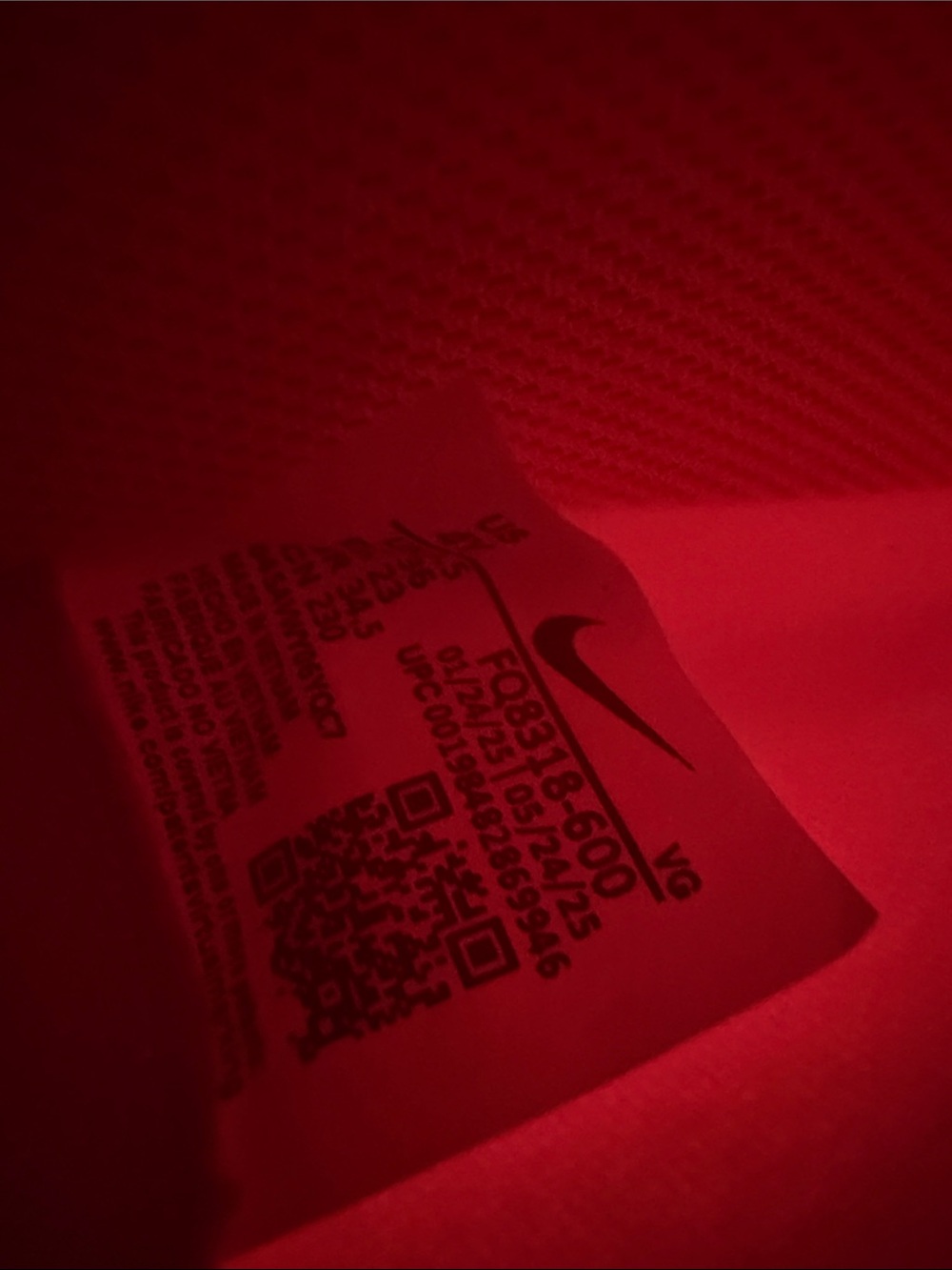Nike Pink Soccer Cleats with Bright Orange Swoosh - Picture 2 of 3